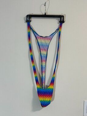Andrew Christian Rainbow Mankini Thong